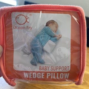 Jungle animals side sleeping baby support wedge